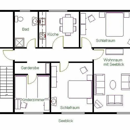 Haus-am-boehler-strand-wohnung-3 Апартаменты